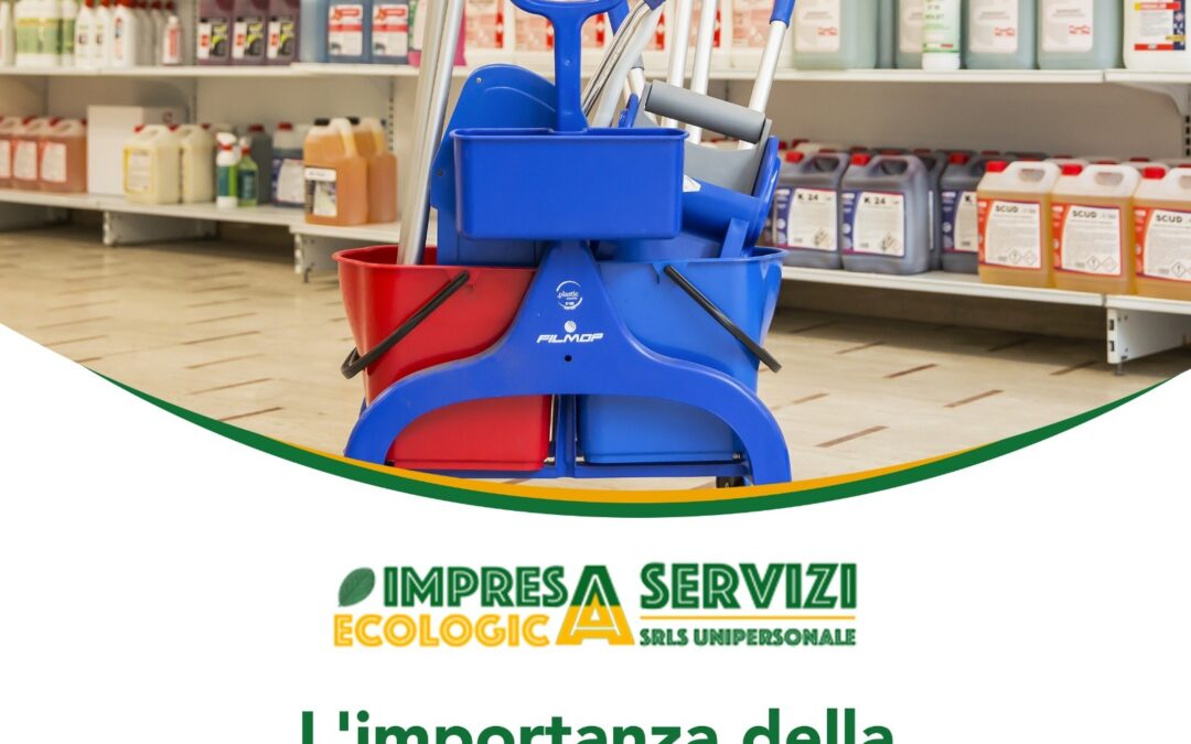 Sanificazione professionale con prodotti specializzati