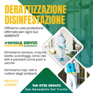 Disinfestazione e Derattizzazione